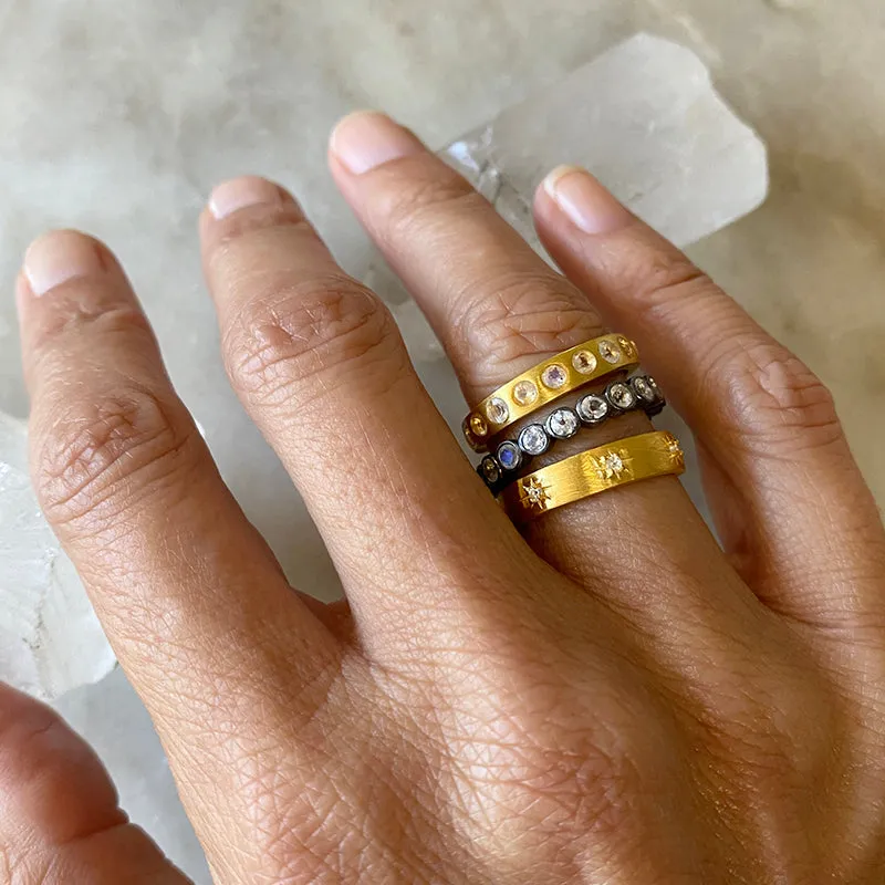 Stella Golden Moonstone Ring