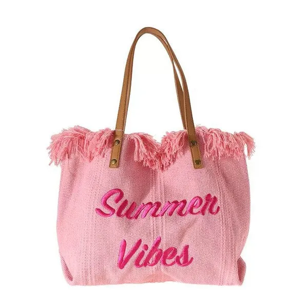 Summer Vibes Tote Handbag Purse