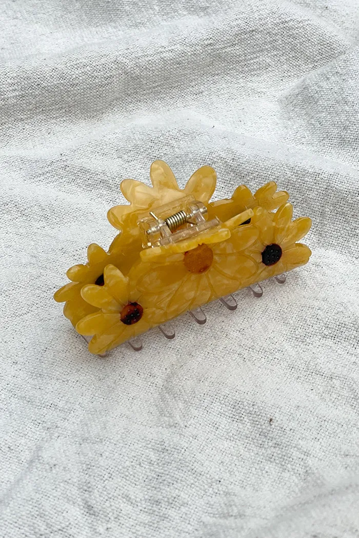 SUNFLOWER HAIR CLAW