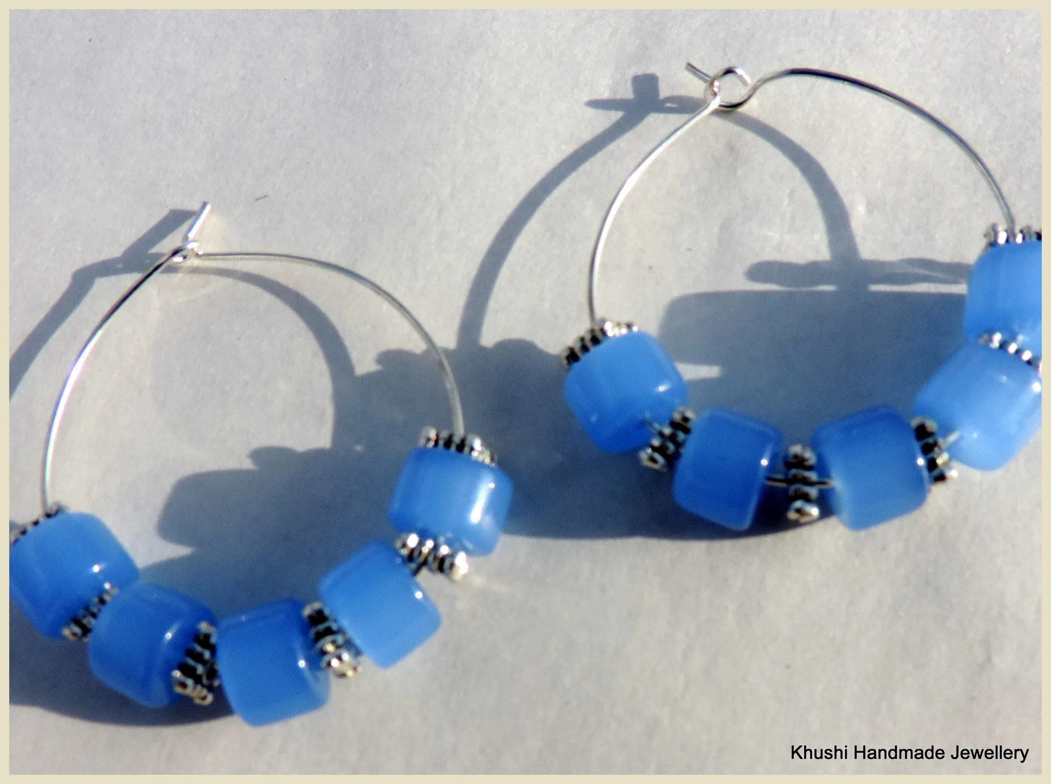 Topaz Hoops