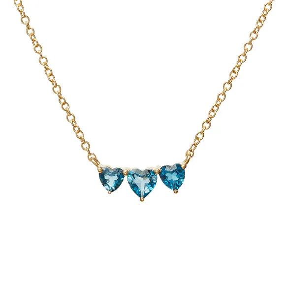 Trio Topaz Necklace