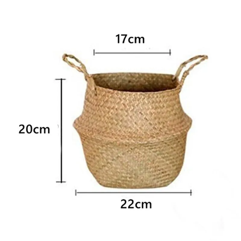 Versatile Seagrass Basket | Flower Pot | Storage Basket | Hanging Planter