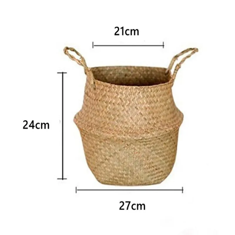 Versatile Seagrass Basket | Flower Pot | Storage Basket | Hanging Planter