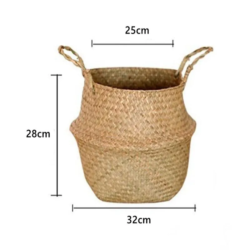 Versatile Seagrass Basket | Flower Pot | Storage Basket | Hanging Planter