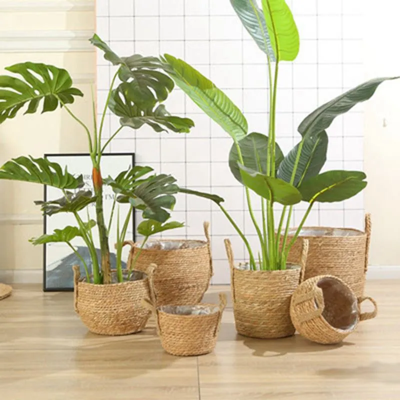 Versatile Seagrass Basket | Flower Pot | Storage Basket | Hanging Planter