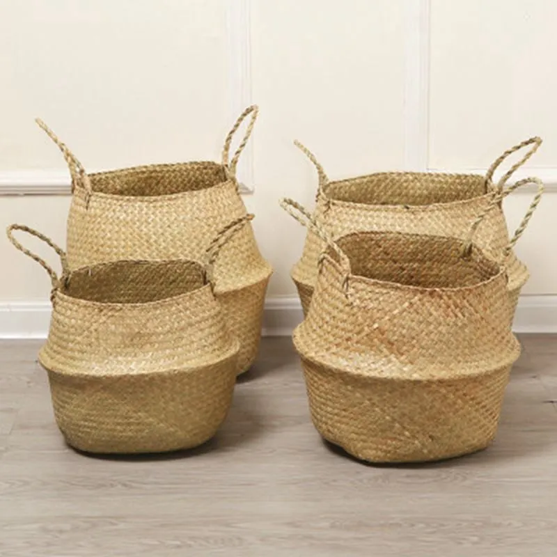 Versatile Seagrass Basket | Flower Pot | Storage Basket | Hanging Planter