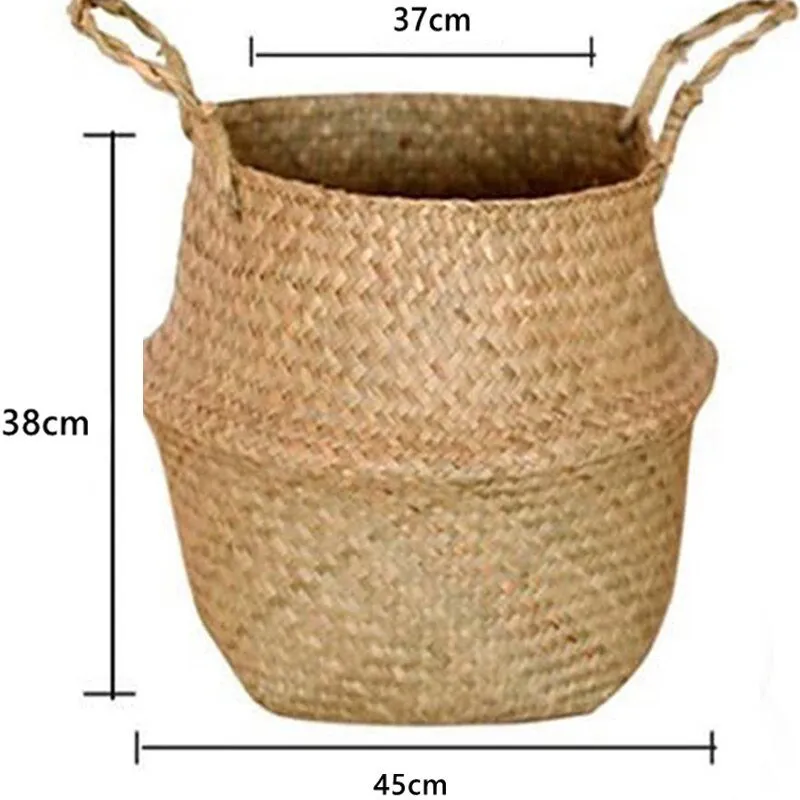 Versatile Seagrass Basket | Flower Pot | Storage Basket | Hanging Planter