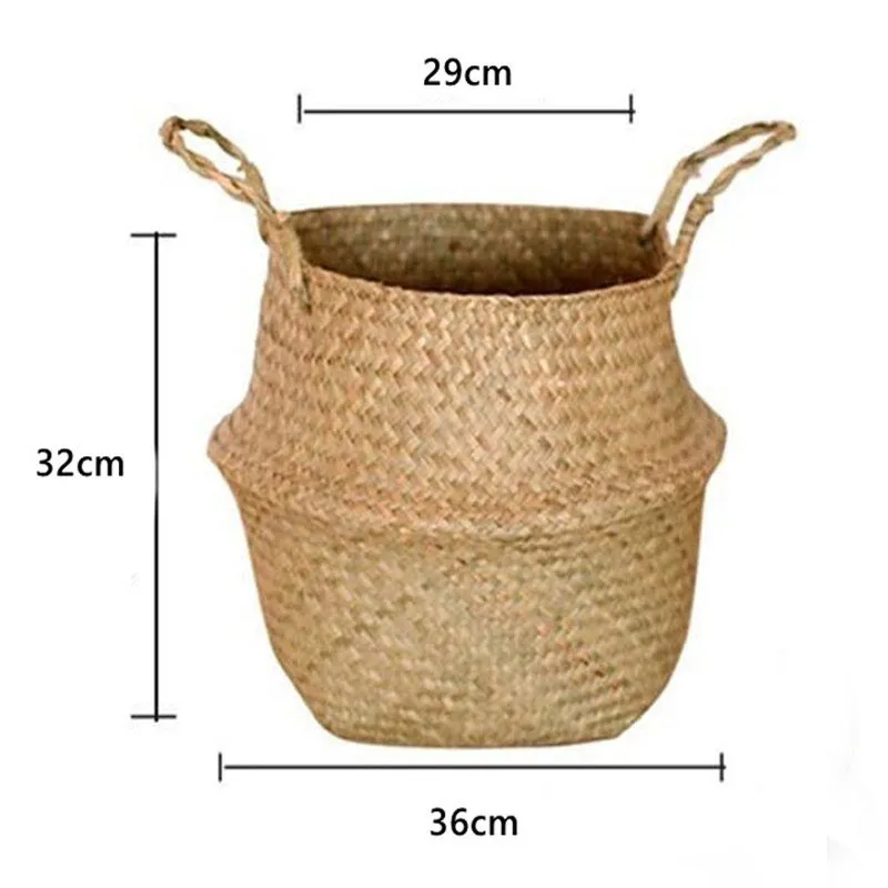 Versatile Seagrass Basket | Flower Pot | Storage Basket | Hanging Planter