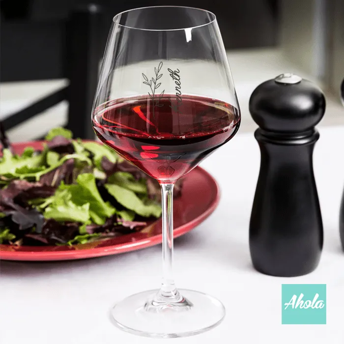 【Vin】Personalizable Wine Glass 刻字紅白酒杯