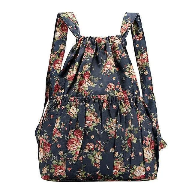 Vintage printed Ethnic Backpack