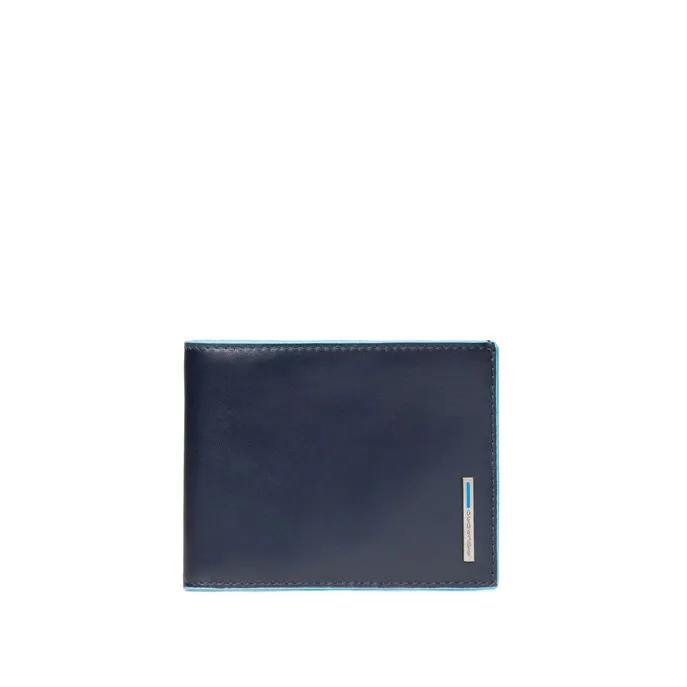 WALLET WITH PURSE Man Blue