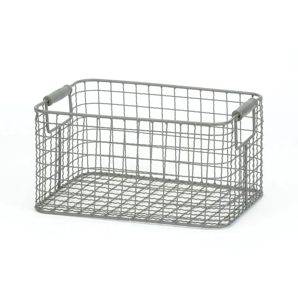 Wire Basket Rectangular ea