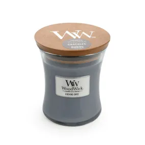 Woodwick Evening Onyx Medium Candle Crackles As It Burns 275G Hourglass